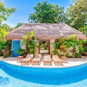 Complex With An Alluring Pool & Tropical Vibes By Stella Rentals! Mexico